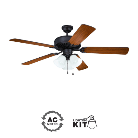 Ellington Fans E205bn Brushed Satin Nickel Pro 52 5 Blade Indoor Ceiling Fan Light Kit Included Ventingdirect Com Blade Indoor Ceiling Fan, Ellington Ceiling Fan Parts