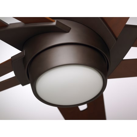 Emerson Luxe Eco Ceiling Fan       / 5-Blade Ceiling Fan with LED Lighting and 6-Speed Wall ... - This massive air mover is sure to appeal to any energy conscious and design savvy consumer.