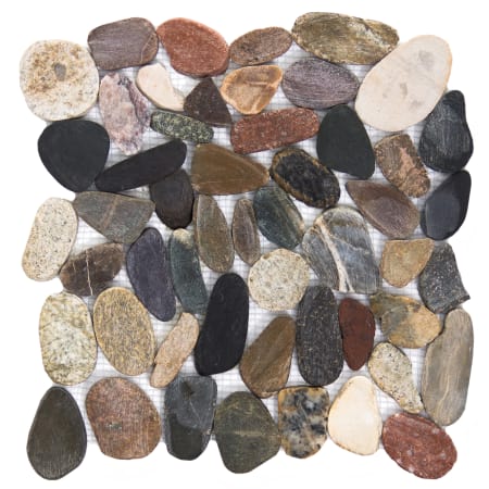 Emser Tile M05PEBBNA1212MF Natural Rivera Pebbles - Pebble Mosaic Floor