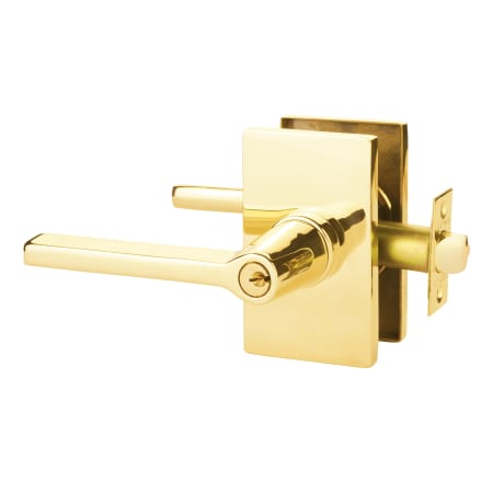 A large image of the Emtek 5123HLOLH Unlacquered Brass