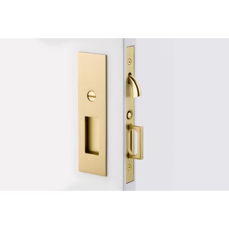 A large image of the Emtek 2155 Satin Brass