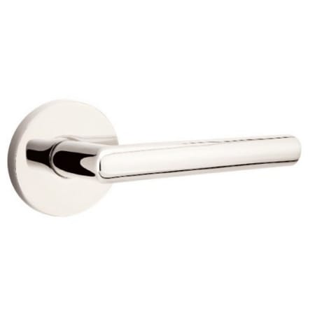 A large image of the Emtek 5059STULH Polished Nickel