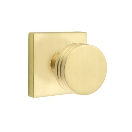 A large image of the Emtek 505BN Satin Brass