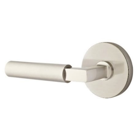 A large image of the Emtek 5109HECLH Satin Nickel