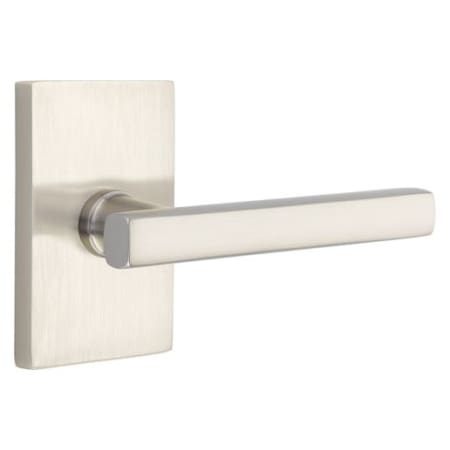 A large image of the Emtek 510FRL Satin Nickel