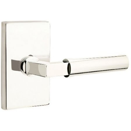 A large image of the Emtek 5112HECRH Polished Nickel