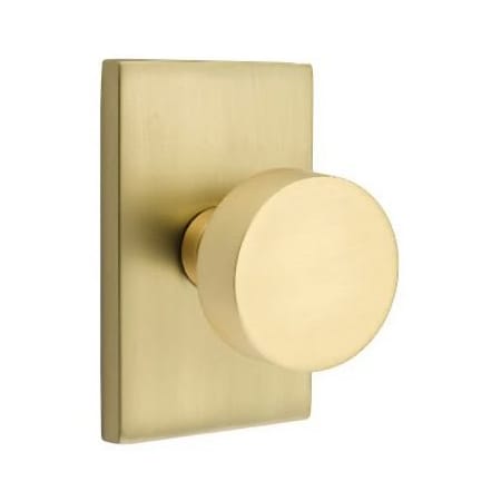 A large image of the Emtek 5212ROU Satin Brass