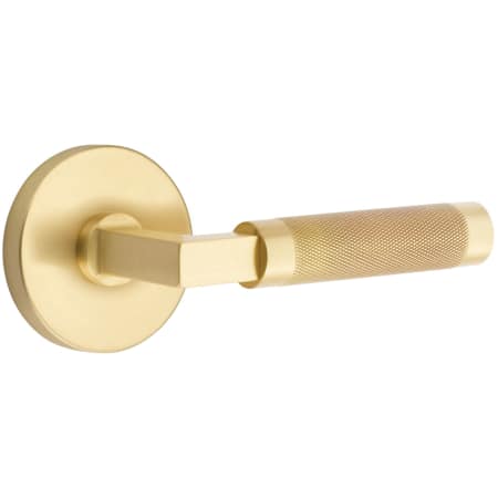 A large image of the Emtek 520KN Satin Brass