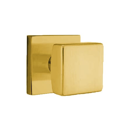 A large image of the Emtek 520SQU Satin Brass