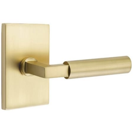 A large image of the Emtek 5212HECRH Satin Brass