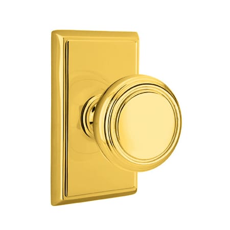 A large image of the Emtek 805NW Lifetime Polished Brass