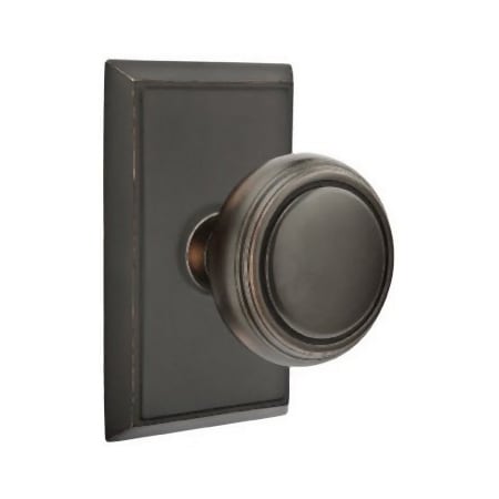 A large image of the Emtek 8121NW Oil Rubbed Bronze