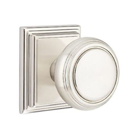 A large image of the Emtek 8161NW Satin Nickel