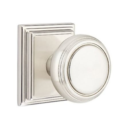 A large image of the Emtek 8261NW Satin Nickel