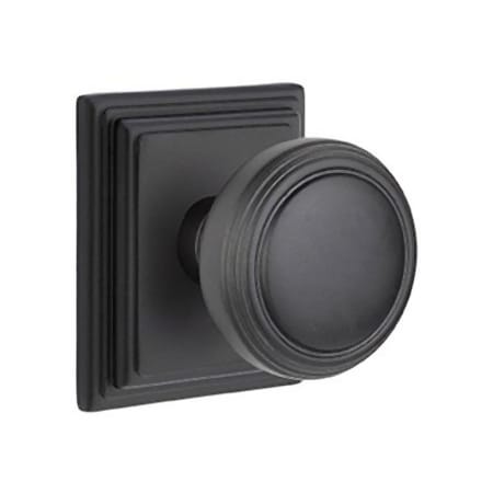 A large image of the Emtek 8261NW Flat Black