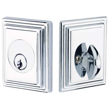 A large image of the Emtek 8479 Polished Chrome