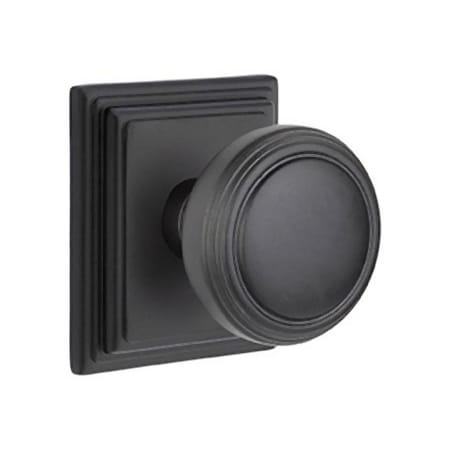 A large image of the Emtek 8561NW Flat Black