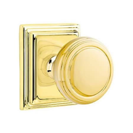 A large image of the Emtek 8561NW Lifetime Polished Brass