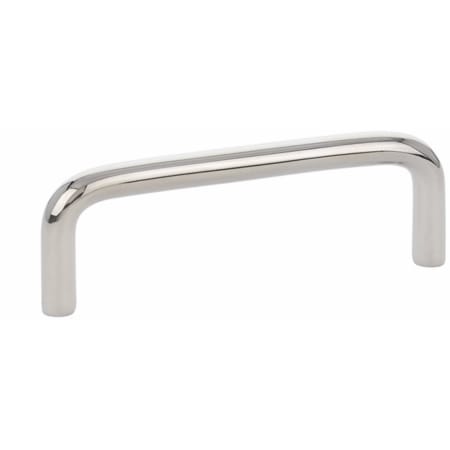 A large image of the Emtek 86132 Polished Nickel