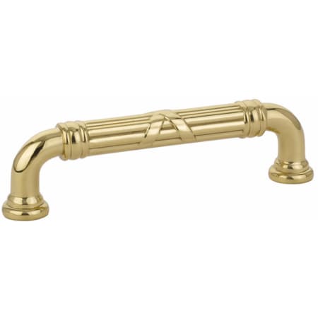 A large image of the Emtek 86285 Unlacquered Brass