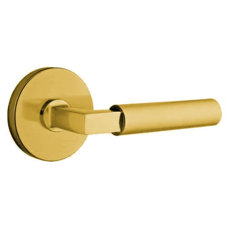 A large image of the Emtek C510HEC Satin Brass