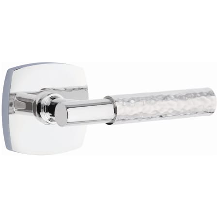 A large image of the Emtek C520HA Emtek-C520HA-T-Bar Stem with Urban Modern Rose in Polished Chrome