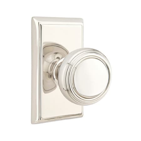 A large image of the Emtek C820NW Polished Nickel