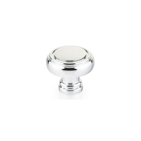 Emtek 86610us26 Polished Chrome Norwich 1 4 Inch Diameter Mushroom Emtek 86610