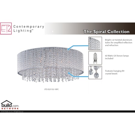 A large image of the ET2 E23132-10 E23132-10PC Special Features Infograph