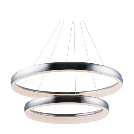 A large image of the ET2 E10036 Satin Nickel