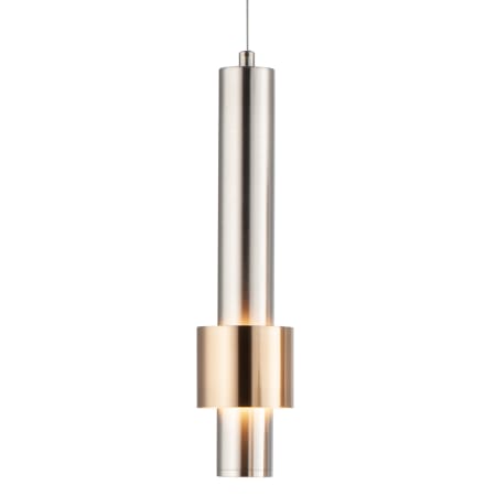 A large image of the ET2 E24751 Satin Nickel / Satin Brass