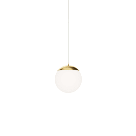 A large image of the ET2 ETL31013 White / Aged Brass