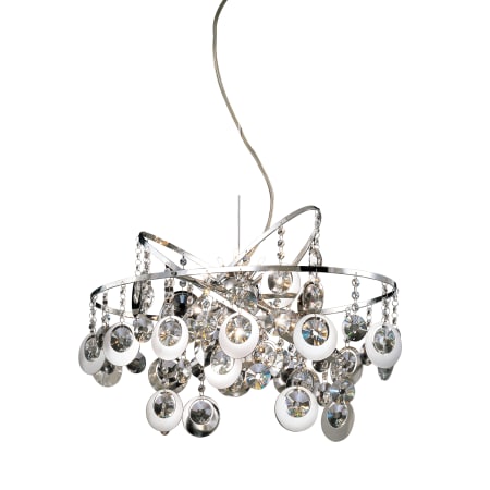A large image of the Eurofase Lighting 16479 Chrome with Asfour Crystal