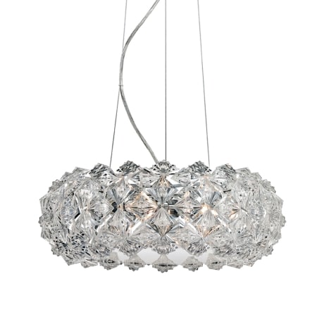 A large image of the Eurofase Lighting 22810 Chrome / Clear
