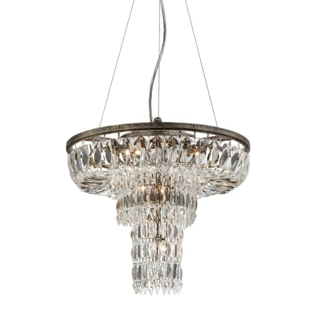 A large image of the Eurofase Lighting 25649 Plated Silver