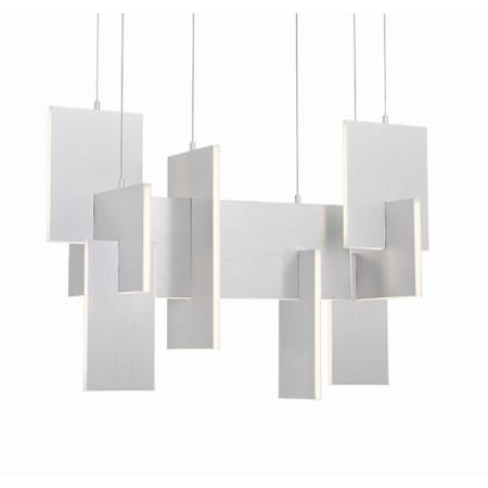 A large image of the Eurofase Lighting 37345 Aluminum