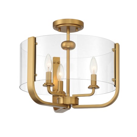 A large image of the Eurofase Lighting 38156 Brass