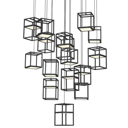 A large image of the Eurofase Lighting 38259 Black