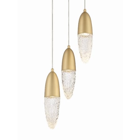 A large image of the Eurofase Lighting 43858 Gold