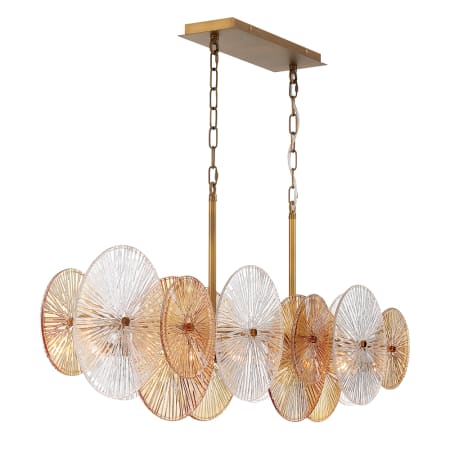 A large image of the Eurofase Lighting 44570 Plated Brass