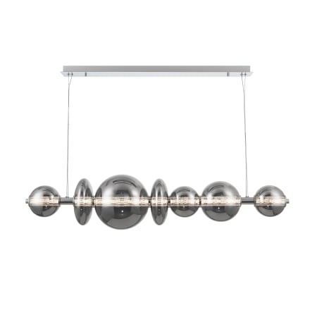 A large image of the Eurofase Lighting 46772 Chrome / Smoke