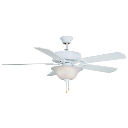 A large image of the Fanimation BP220MW Matte White with Matte White Blades