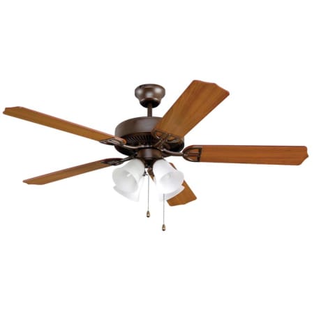 A large image of the Fanimation BP215OB Oil Rubbed Bronze with Cherry/Walnut Blades
