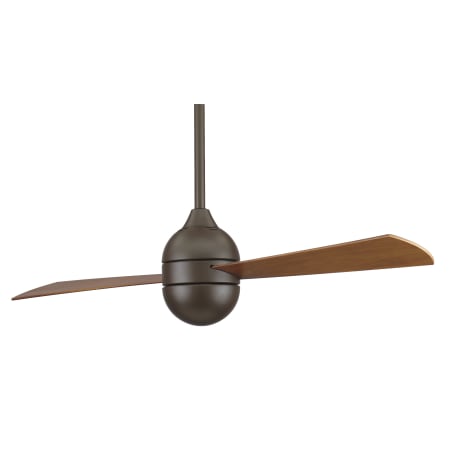 A large image of the Fanimation FP4520OB Oil Rubbed Bronze with Cherry/Walnut Blades