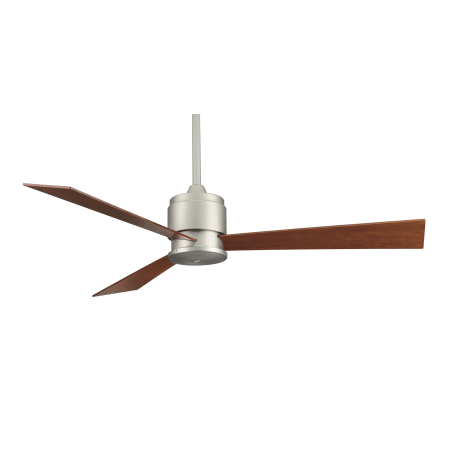 A large image of the Fanimation FP4620SN Satin Nickel with Cherry/Walnut Blades
