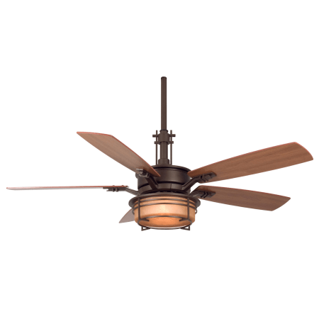 A large image of the Fanimation FP5220OB Oil Rubbed Bronze with Cherry/Walnut Blades