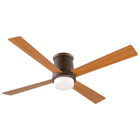 A large image of the Fanimation FPS7880OB Oil Rubbed Bronze with Cherry/Walnut Blades