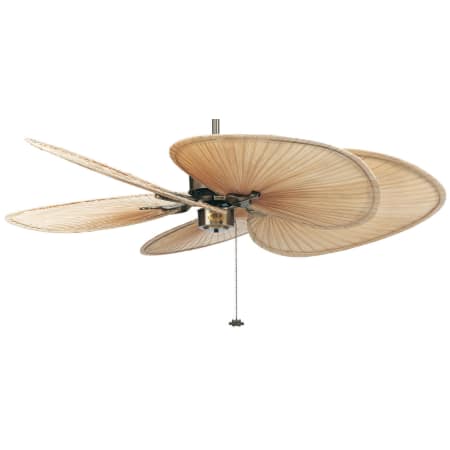 A large image of the Fanimation FP320AB / ISP1 Antique Brass with Natural Blades