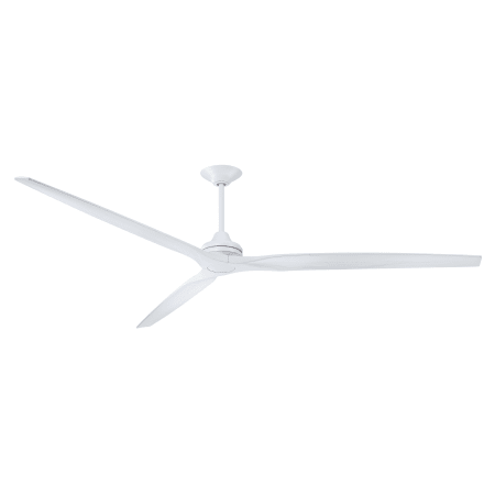 A large image of the Fanimation Spitfire DC-KIT-96 Matte White / White Washed