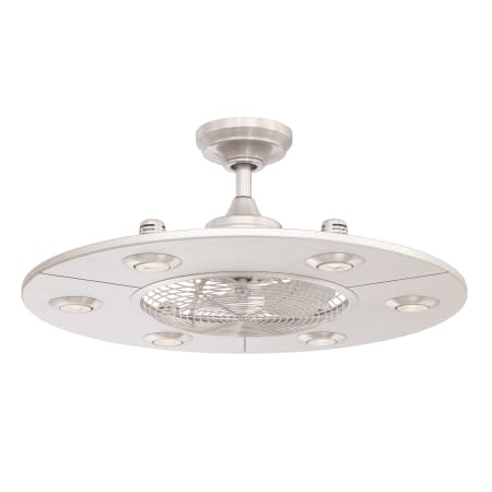 A large image of the Fanimation LP8076BL Brushed Nickel